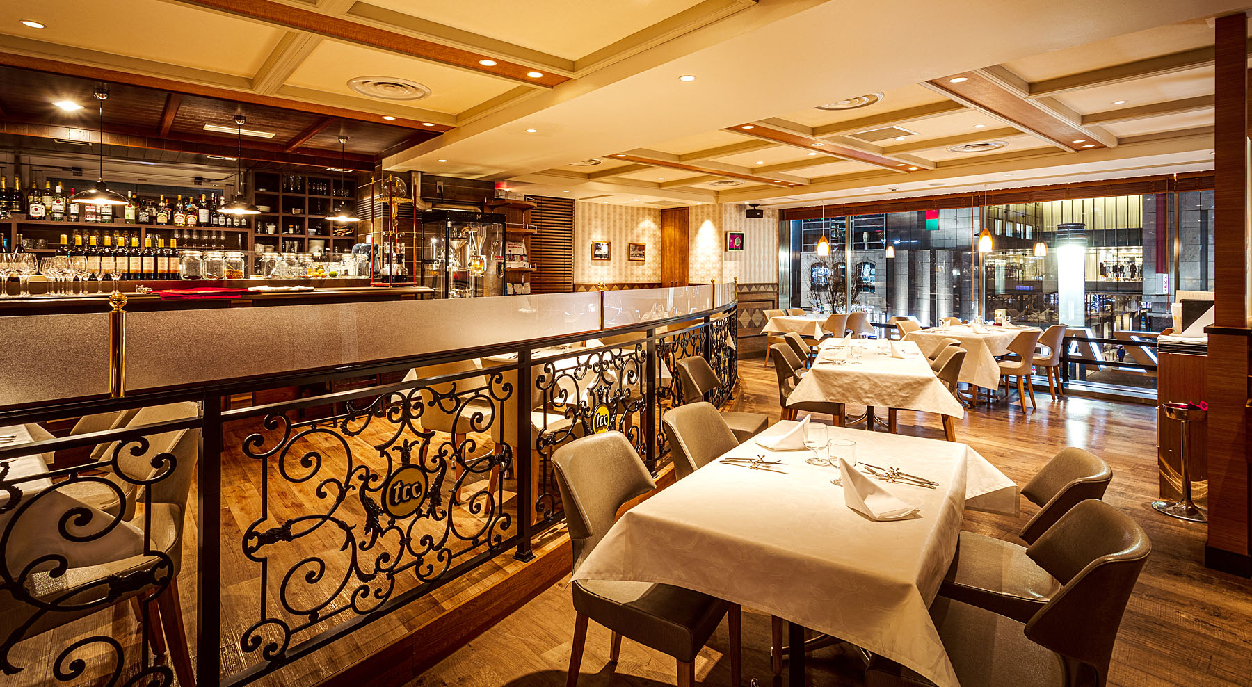 tcc銀座の洋食のホール写真